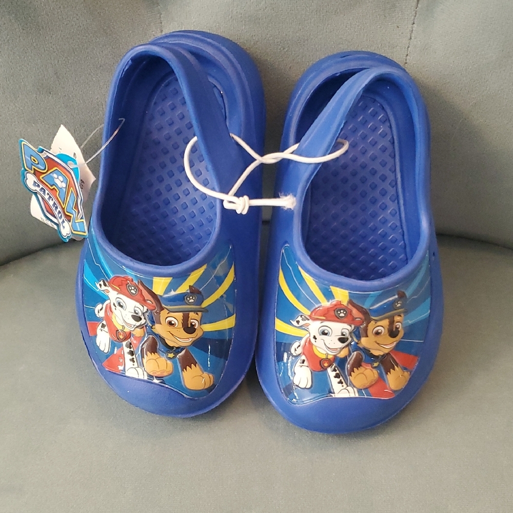 ⭐️3for$20⭐️5/6 Toddler Paw Patrol Kids Blue Sandals
